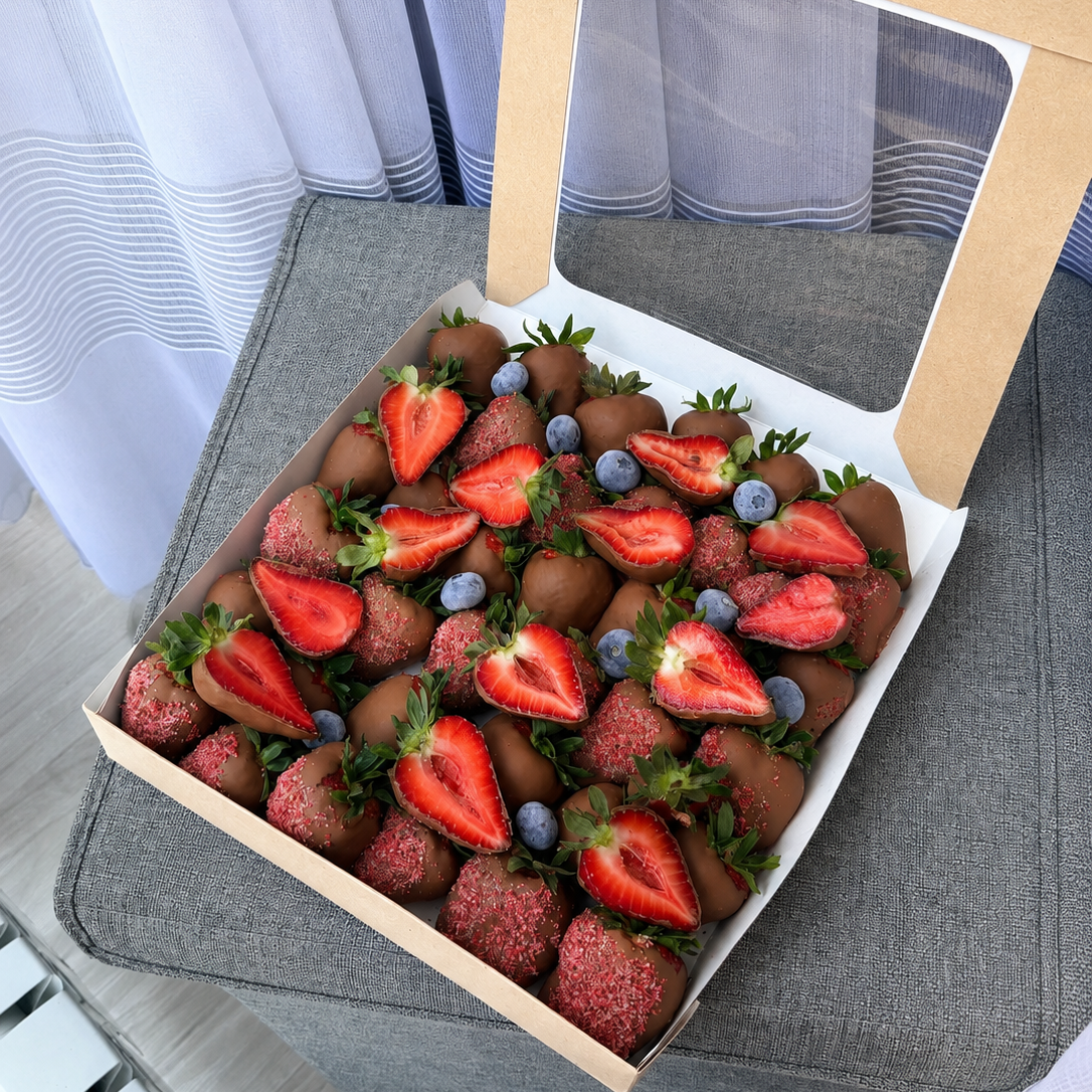 Create Your Own Dipped Fruit Box | Фрукты в шоколаде